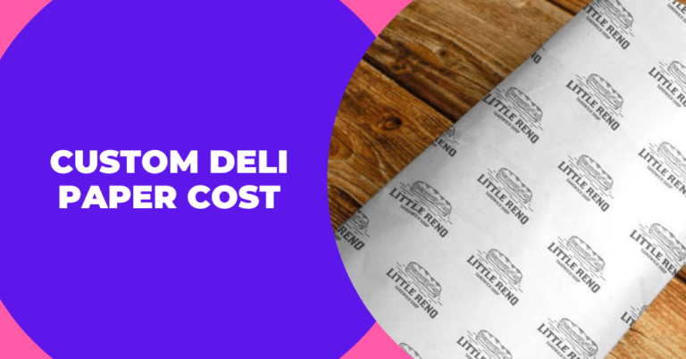 How much does custom deli paper cost?