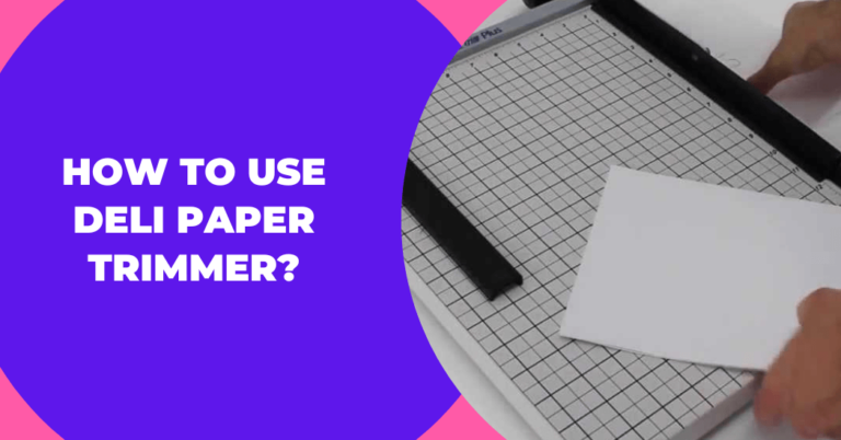 How To Use A Deli Paper Trimmer?